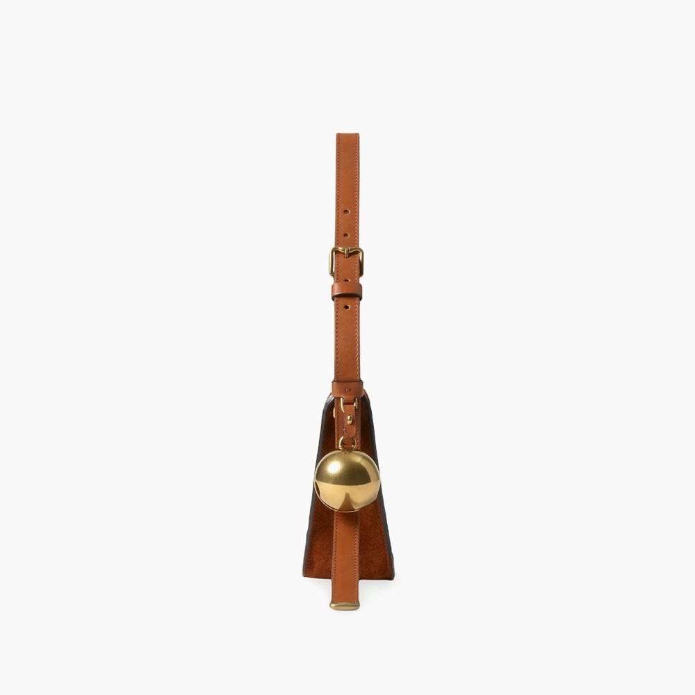 Burberry Suede Sling Handbag